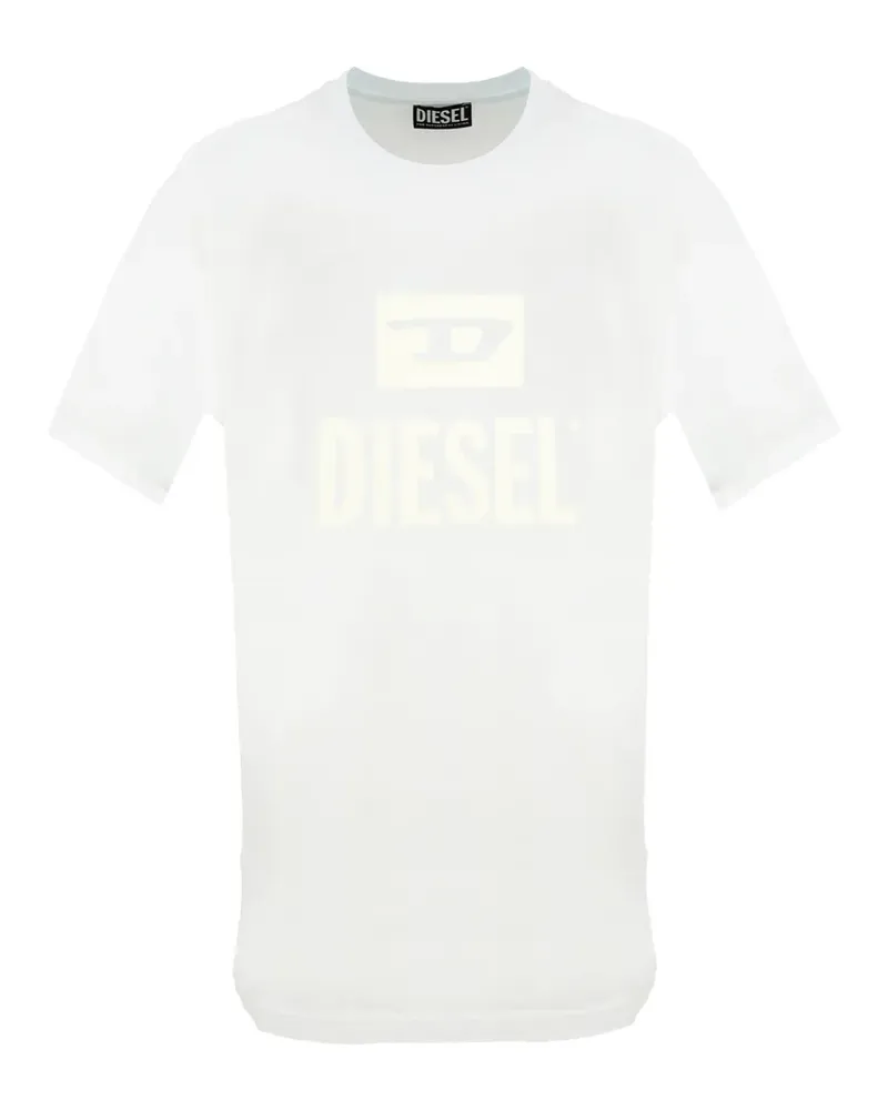 Diesel TEEN T-DIEGO T-Shirt - Weiß Weiß