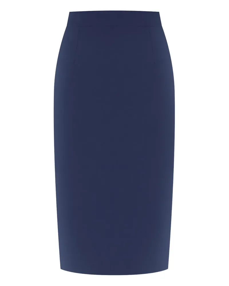 Alberta Ferretti Klassischer Bleistiftrock - Blau Blau