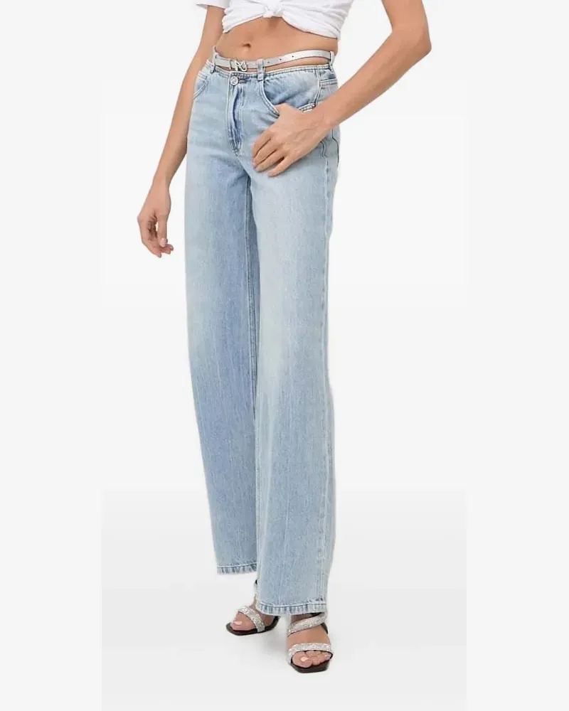 Miss Sixty Jeans mit Muschelverzierung - Blau Blau