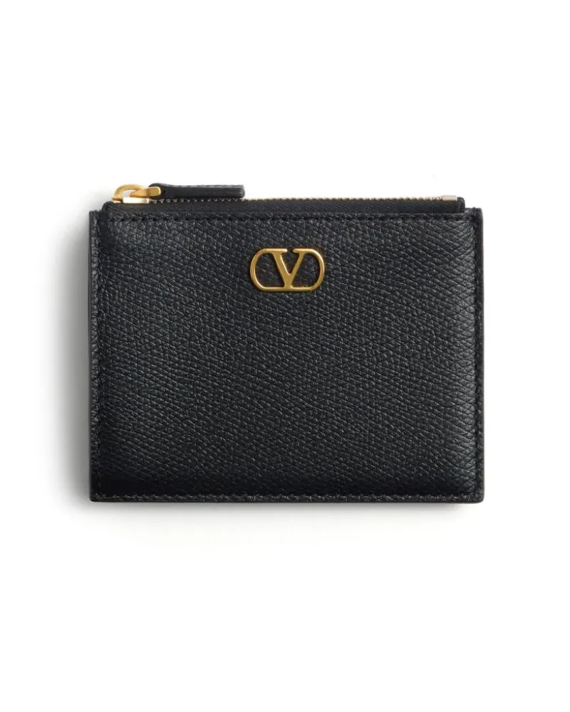 Valentino Garavani VLogo Signature Kartenetui - Schwarz Schwarz