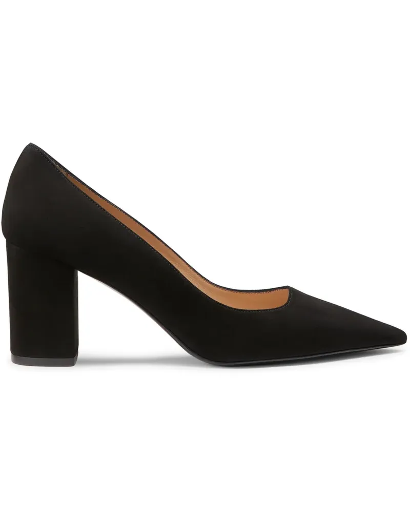 Stuart Weitzman Power Pumps 75mm - Schwarz Schwarz