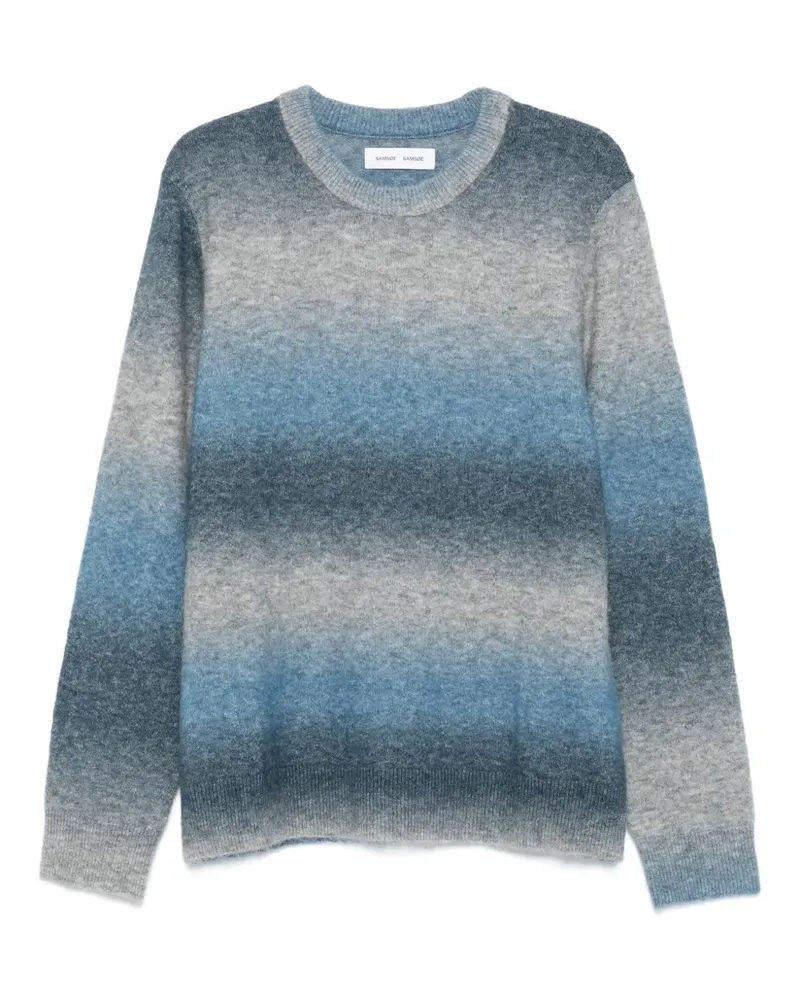 Samsøe & Samsøe Pullover mit Ombré-Effekt - Blau Blau