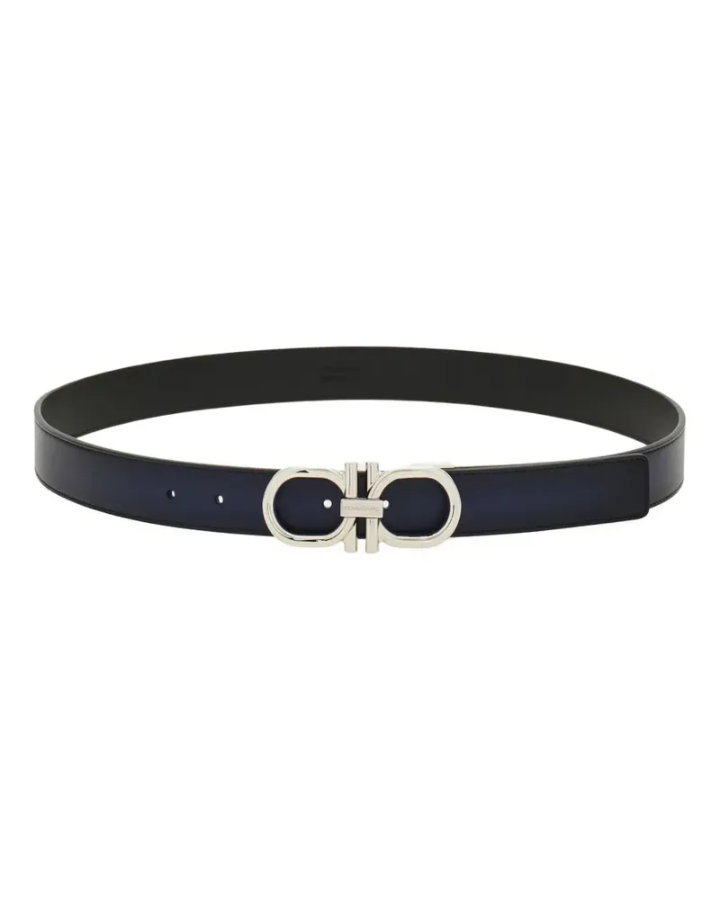 Ferragamo Gürtel mit Gancini-Motiv - Blau Blau
