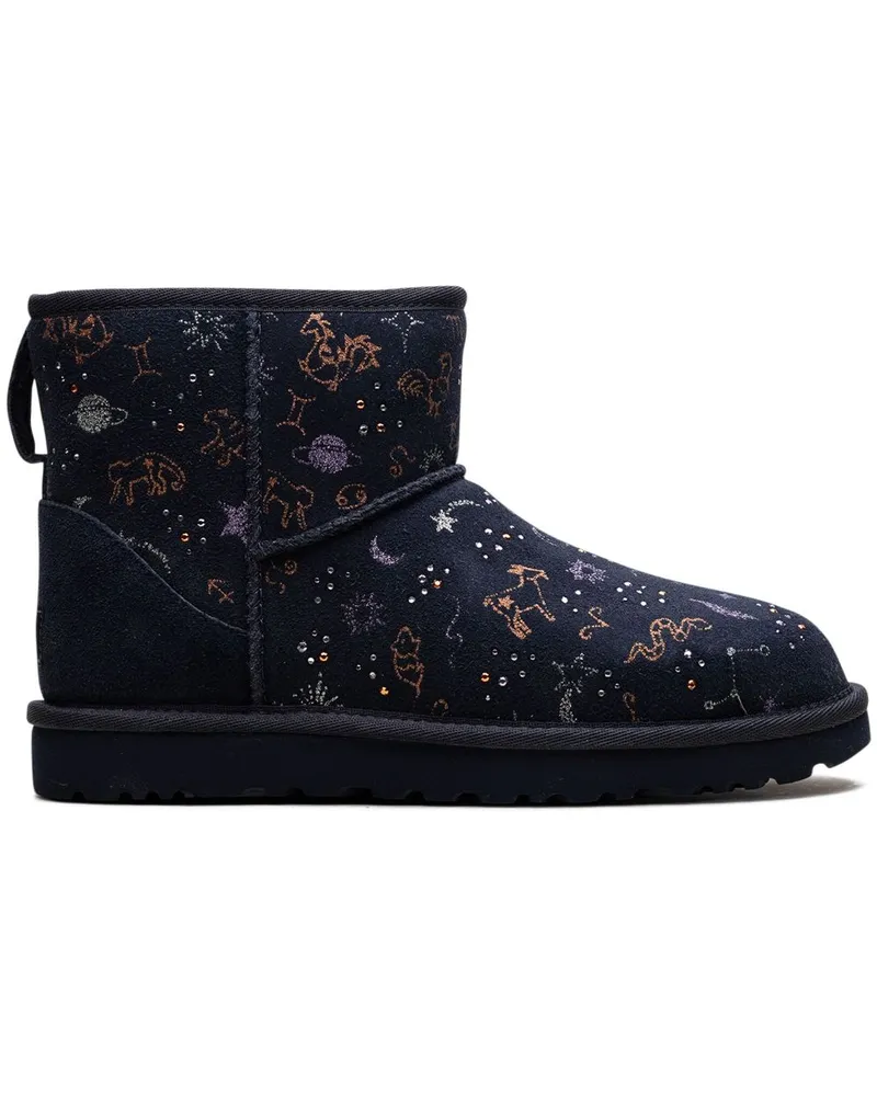 UGG Classic Mini Zodiac - Blue Stiefel - Blau Blau