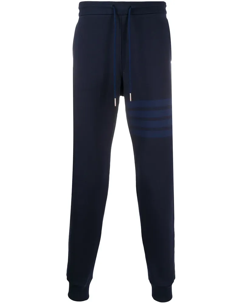 Thom Browne Jogginghose mit Streifen - Blau Blau