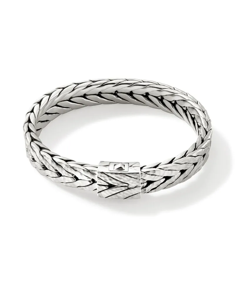 John Hardy Gehämmertes Armband aus Sterlingsilber Silber
