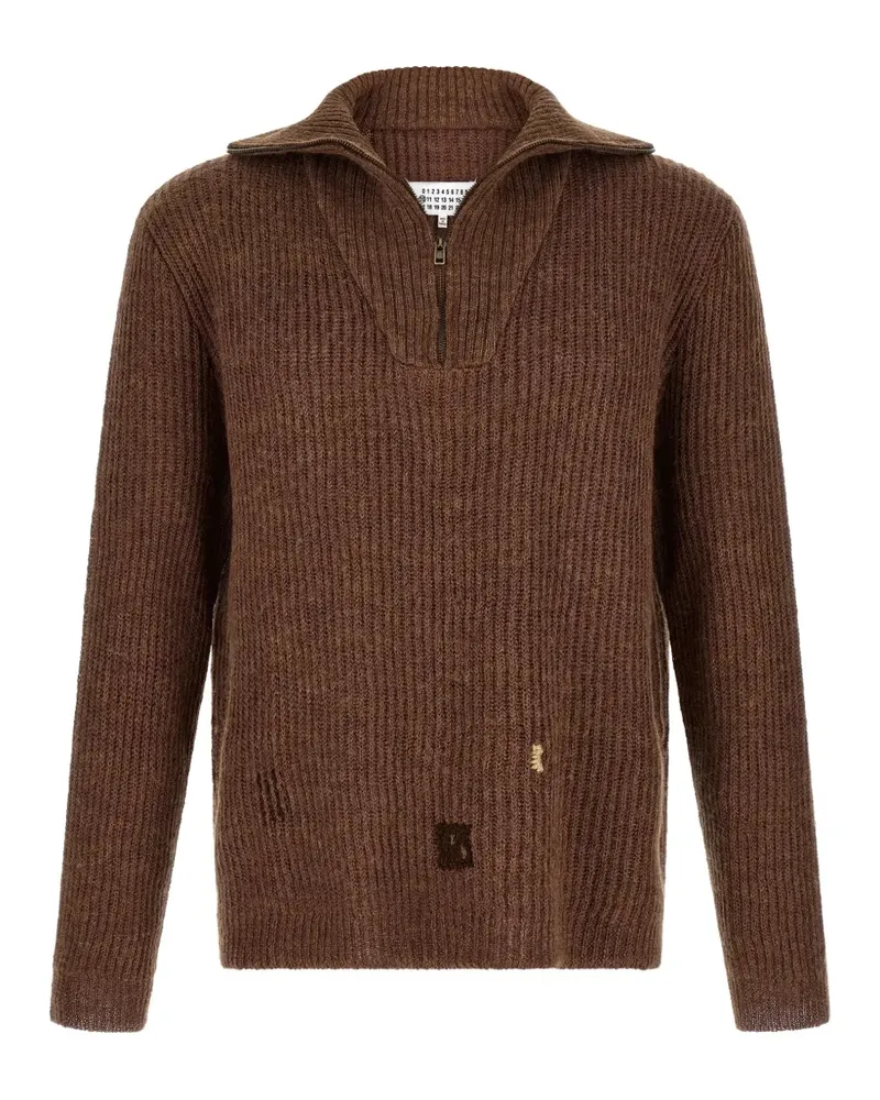 Maison Margiela Four Stitches Pullover - Braun Braun