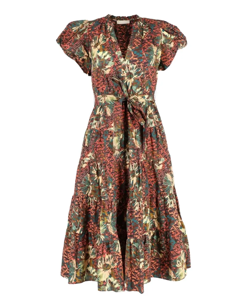Ulla Johnson Ottilie printed dress - Braun Braun