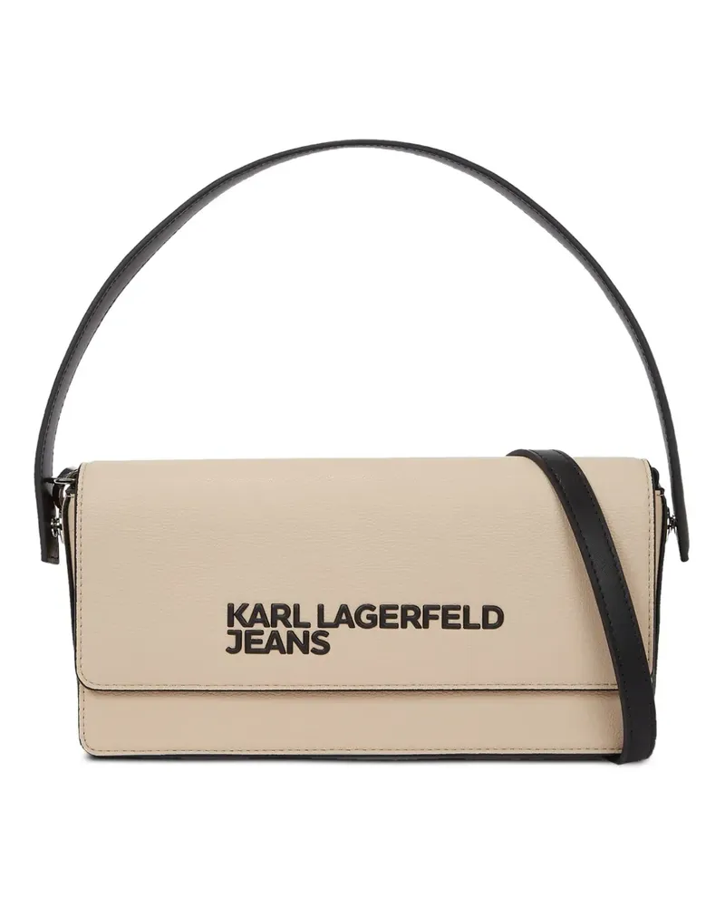 Karl Lagerfeld Essential Umhängetasche - Schwarz Schwarz