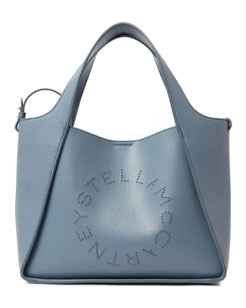 Stella McCartney Tote Bag mit Logo - Blau Blau