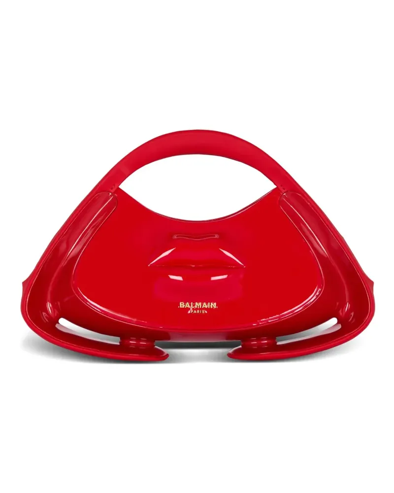 Balmain Jolie Madame Lips Tote Bag - Rot Rot