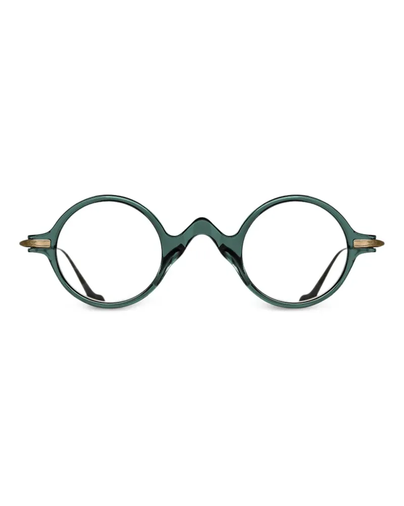 MATSUDA MXMF1 Brille mit rundem Gestell - Grün Grün