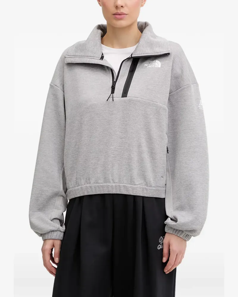 The North Face Mountain Athletics Sweatshirt mit Reißverschluss - Grau Grau