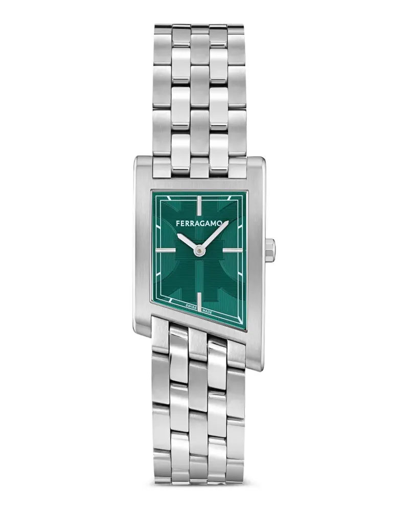 Ferragamo Asymétrique Armbanduhr 39mm - Grün Grün