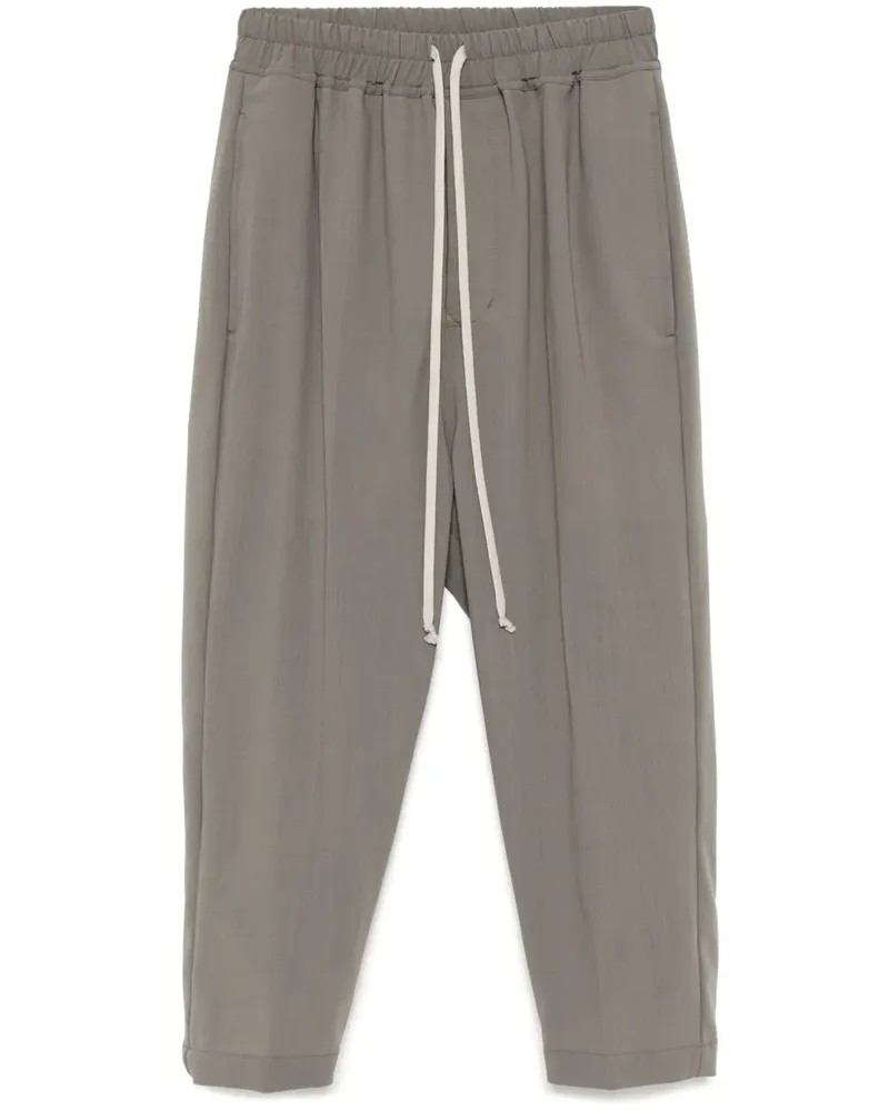 Rick Owens Astaires Cropped-Hose - Grau Grau