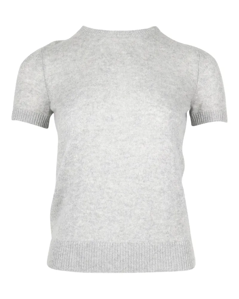 Theory short-sleeve knitted top - Grau Grau