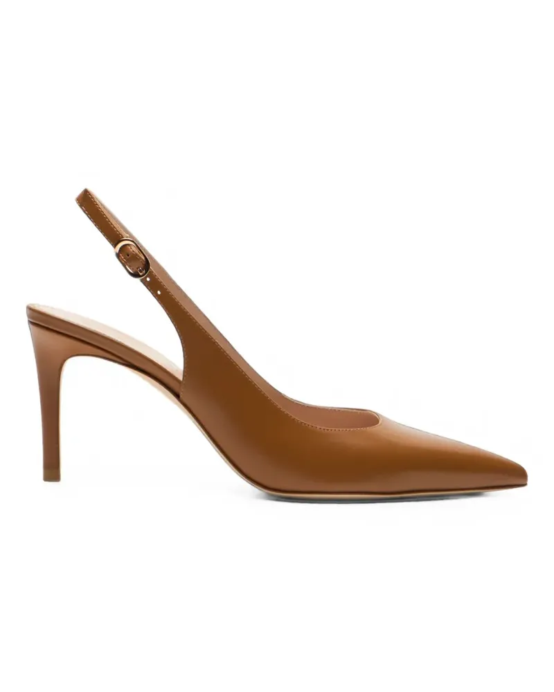 Stuart Weitzman Stuart Power Slingback-Pumps - Braun Braun