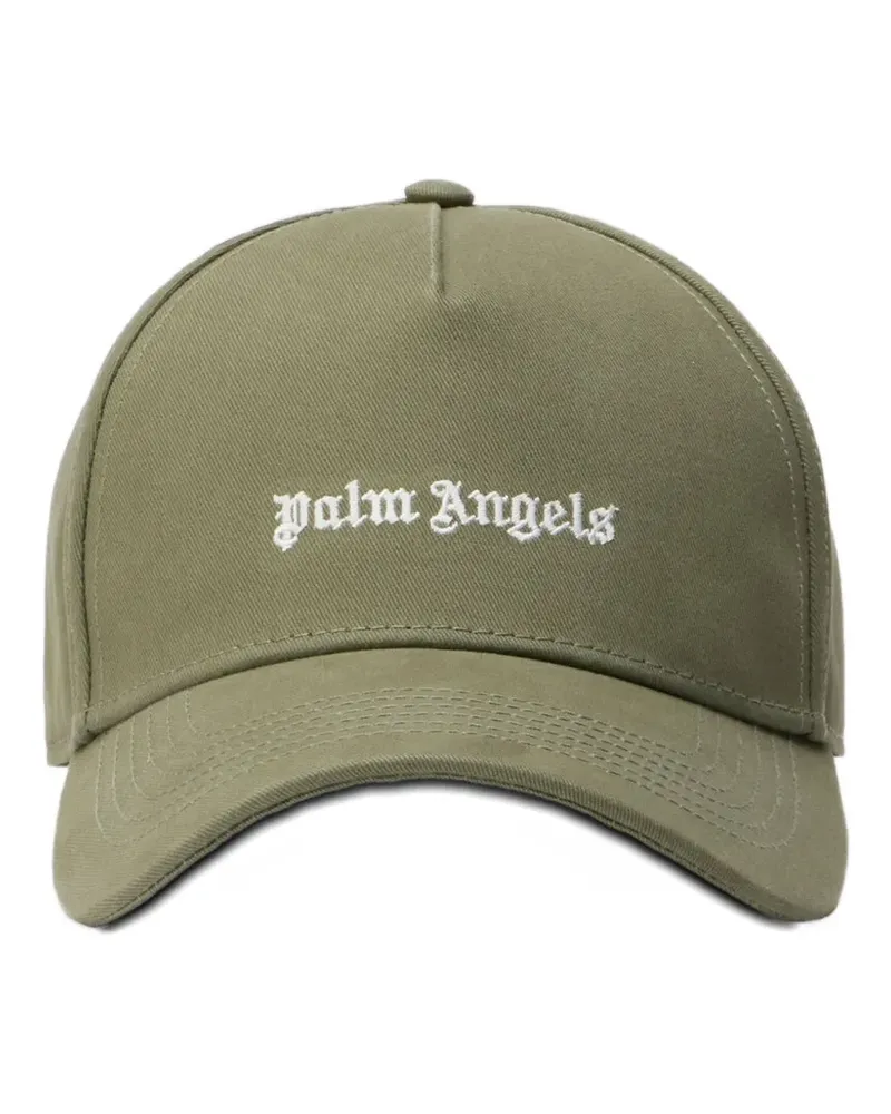 Palm Angels Baseballkappe aus Cord - Grün Grün