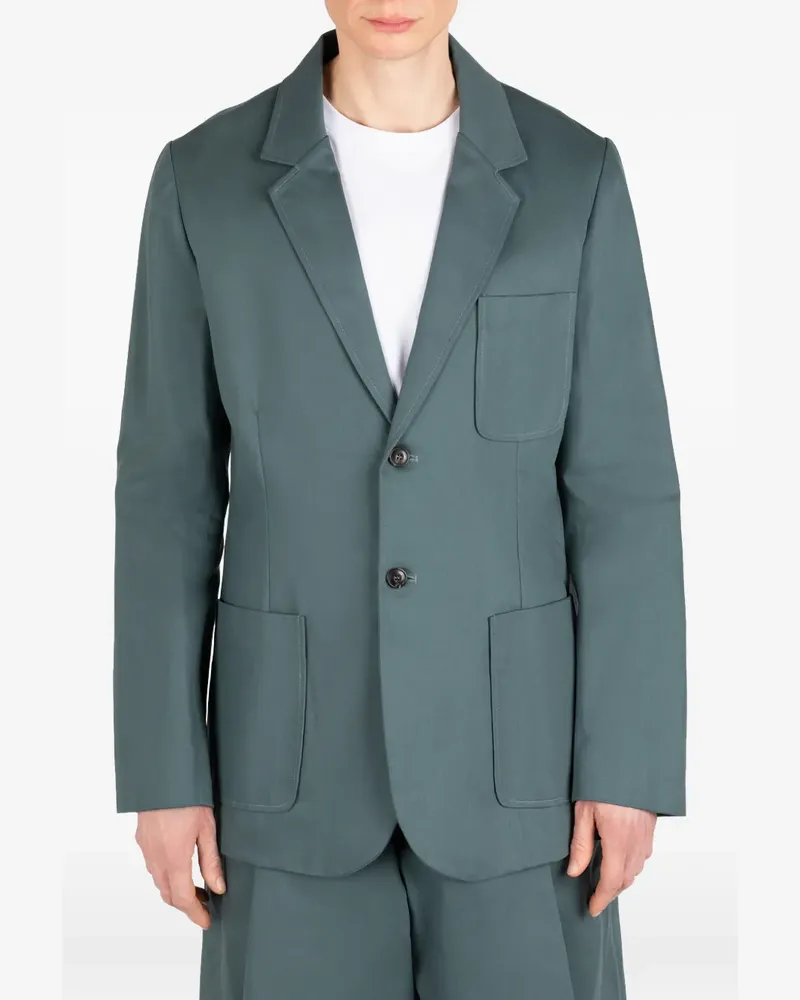 Société Anonyme pocket cotton blazer - Grün Grün