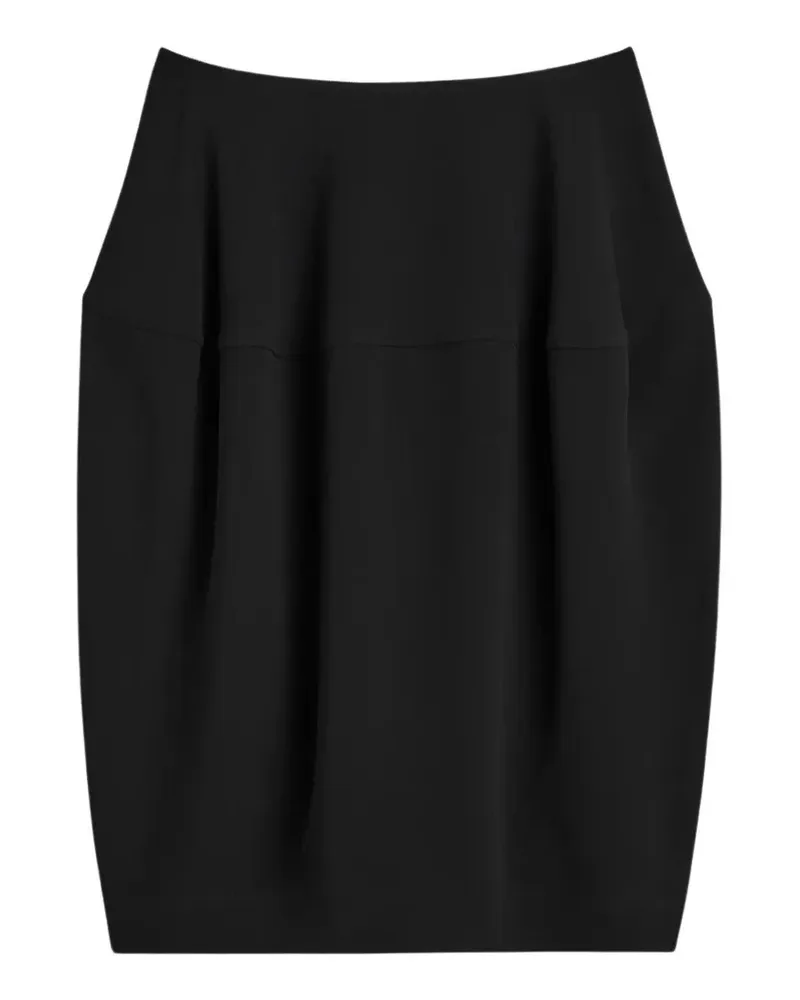 Totême Skulpturaler Rock - Schwarz Schwarz