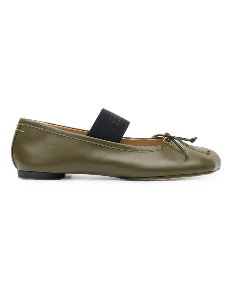 Maison Margiela Anatomic Ballerinas - Grün Grün