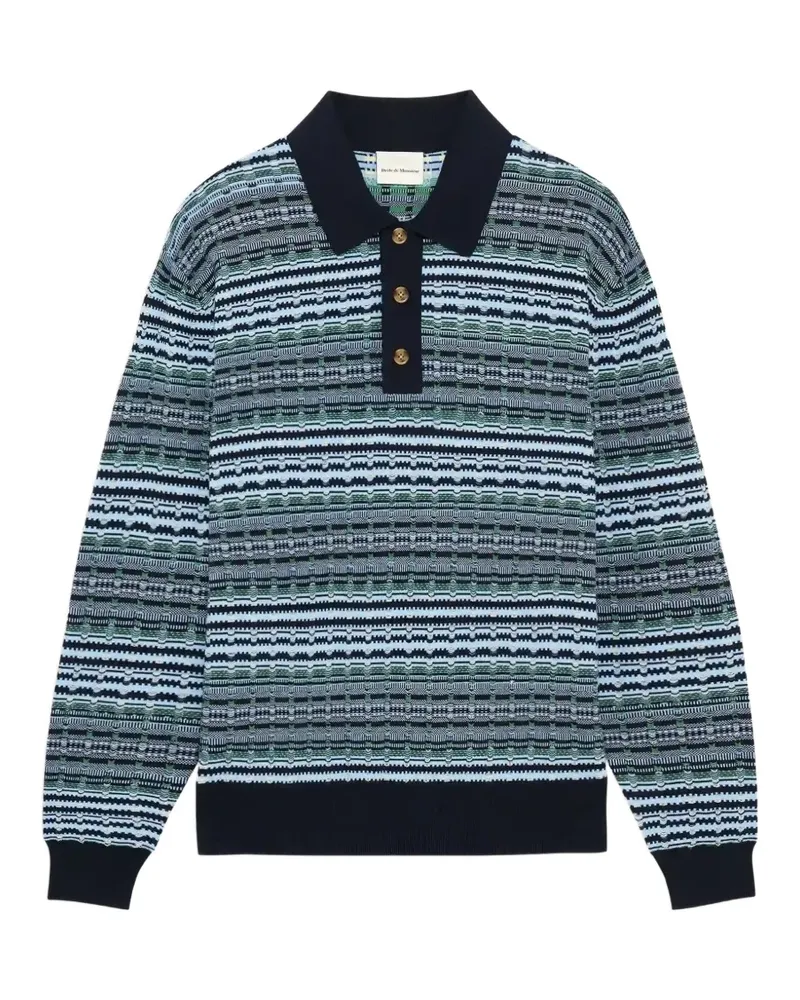 Drôle de Monsieur Coogi long-sleeved sweater - Blau Blau