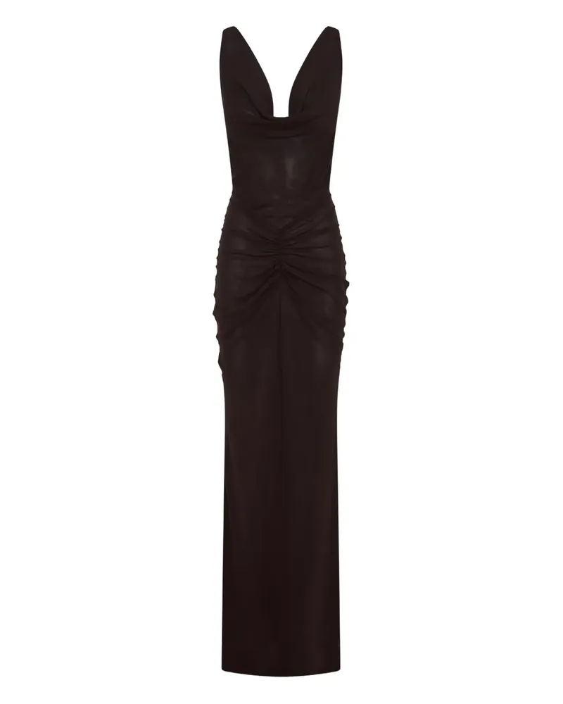 NICHOLAS Ärmelloses Maxikleid - Braun Braun