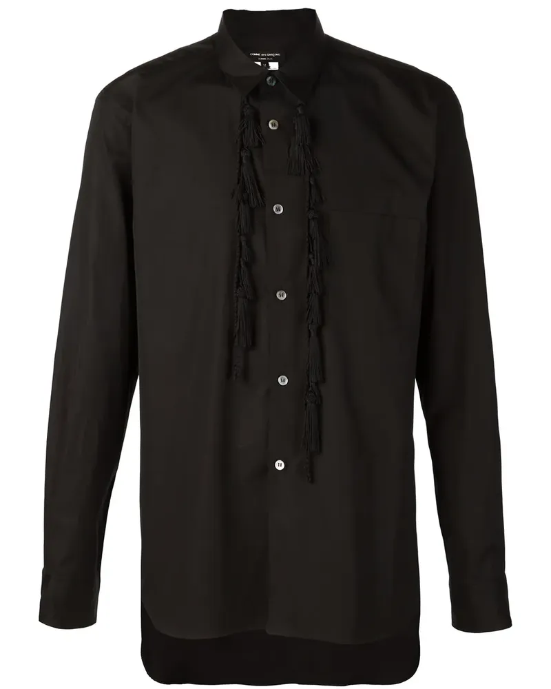 Comme des Garçons Hemd mit Quasten - Schwarz Schwarz