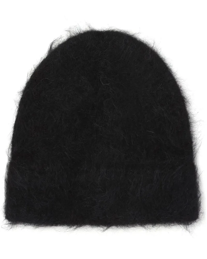 Séfr Gebürstete Beanie - Schwarz Schwarz