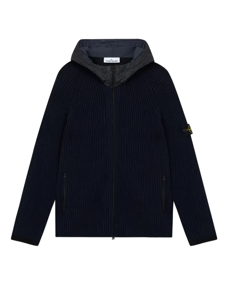 Stone Island zip-up hoodie - Blau Blau