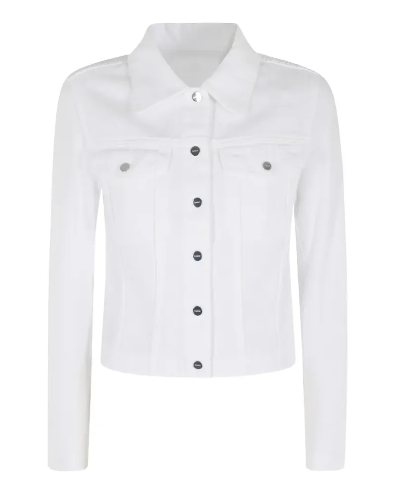 Dondup Jacke mit Kragen - Weiß Weiß