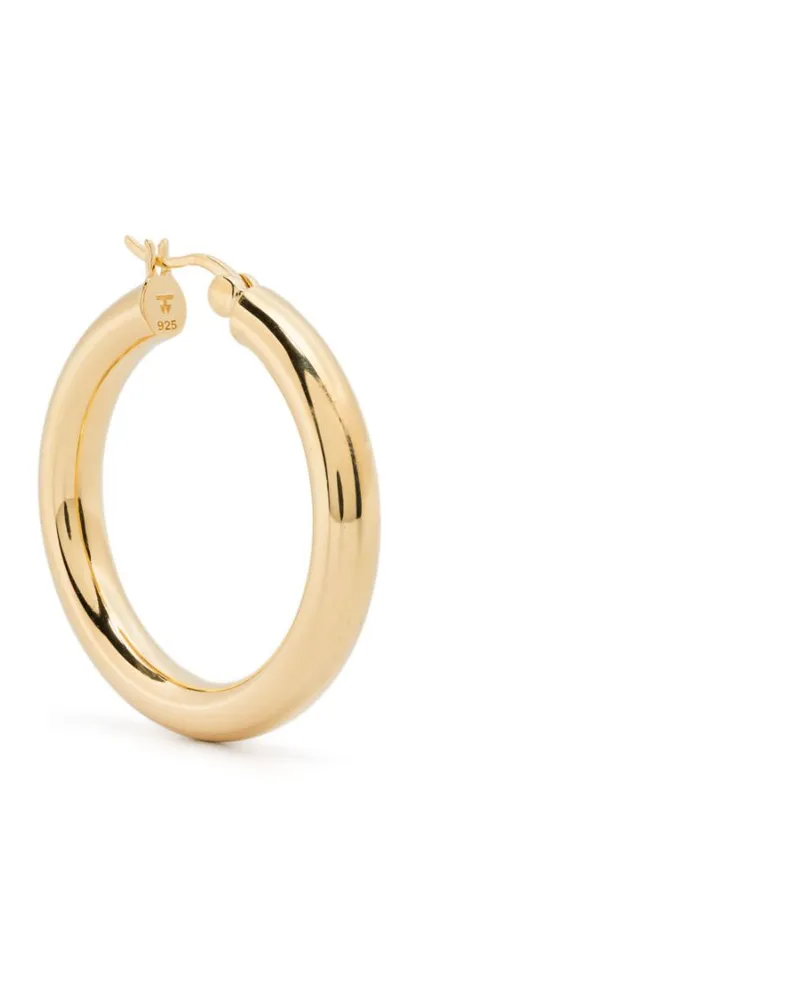 Tom Wood Classic Creolen - Gold Gold