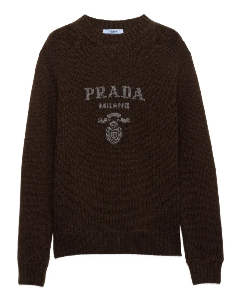 Prada Pullover mit rundem Ausschnitt - Braun Braun