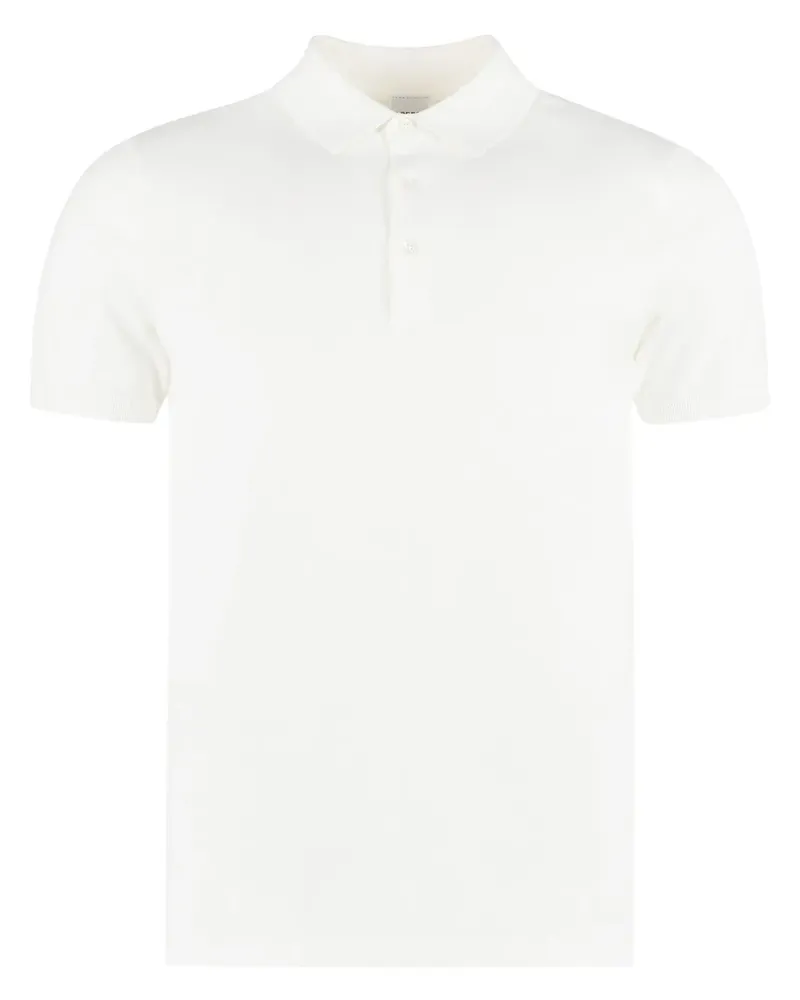 ASPESI Klassisches Poloshirt - Weiß Weiß