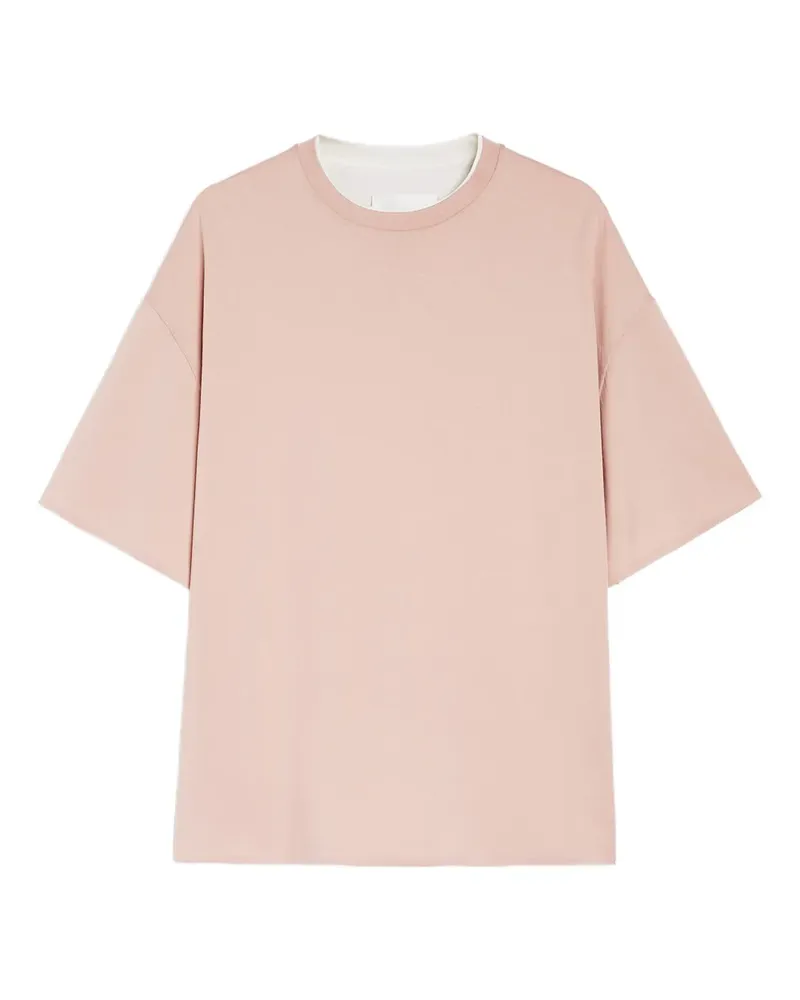 Jil Sander Hemd im Layering-Look - Rosa Rosa