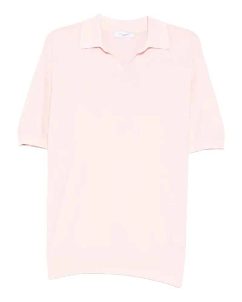 Boglioli short-sleeves polo shirt - Rosa Rosa