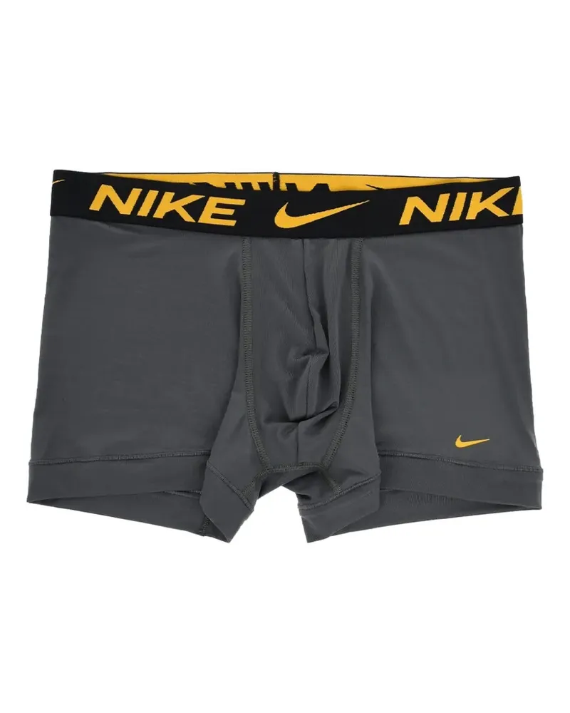 Nike Dri-Fit Boxershorts mit Logo-Bund - Grau Grau