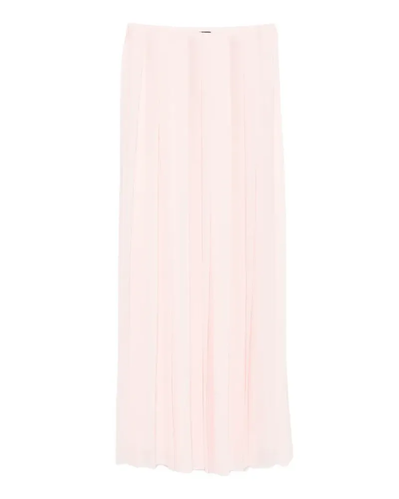 Fabiana Filippi pleated maxi skirt - Rosa Rosa