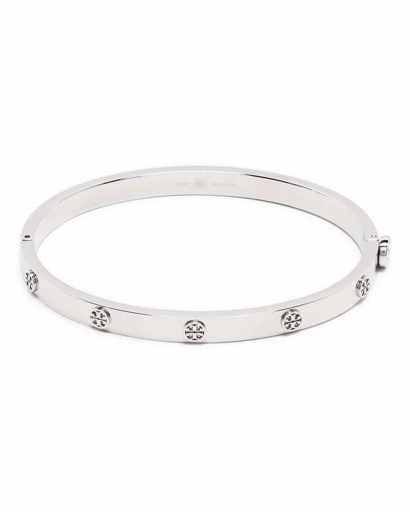 Tory Burch Miller Armreif 5mm - Silber Silber