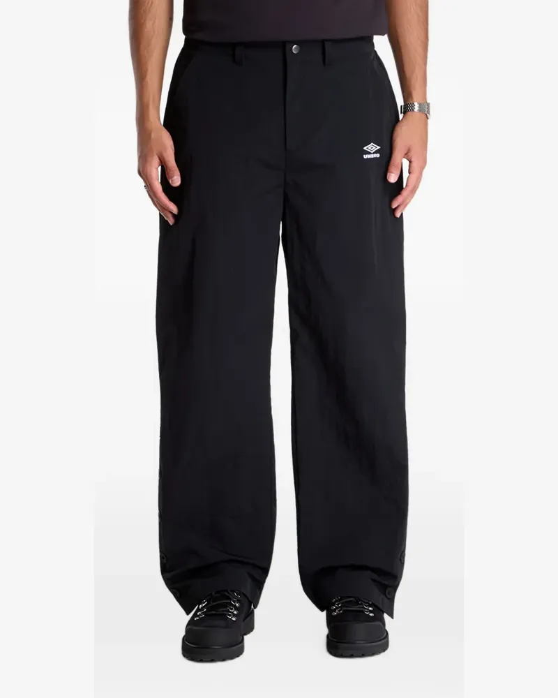 Umbro Jogginghose mit geknöpfter Tasche - Schwarz Schwarz