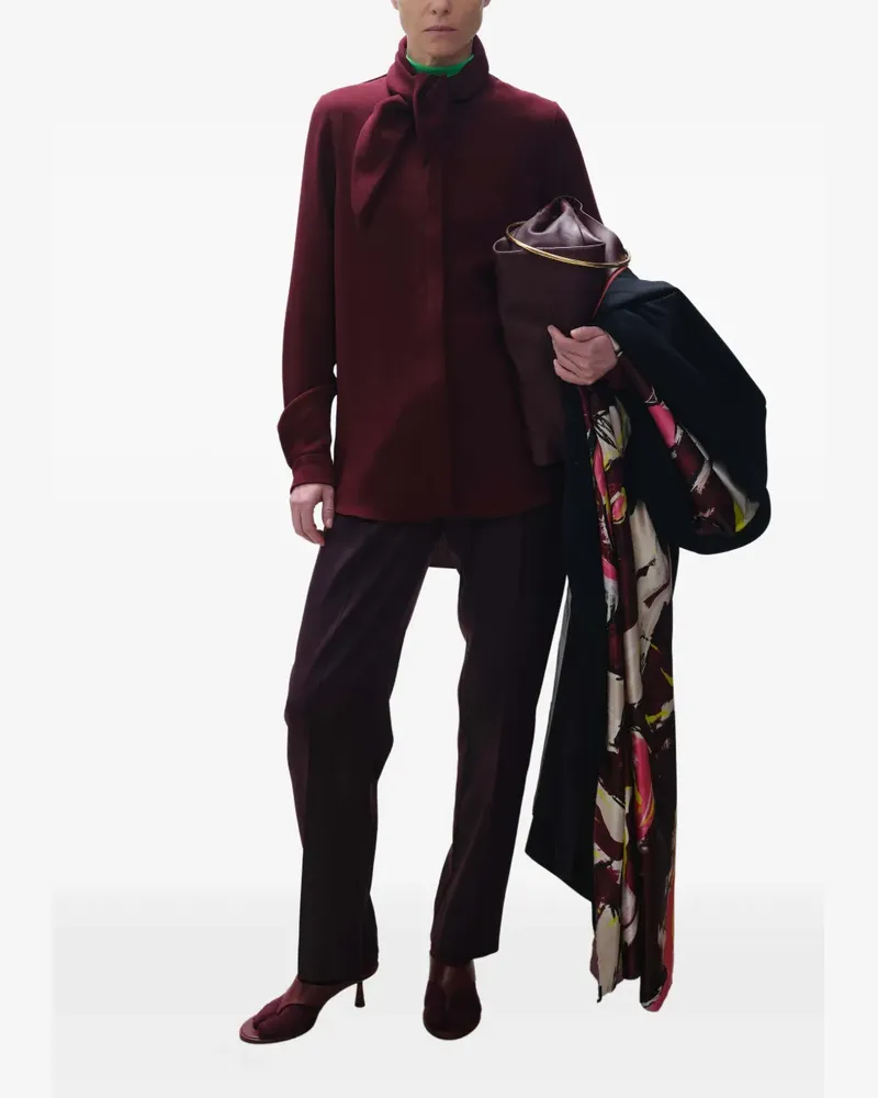Roksanda Ilincic Ragosta tailored trousers - Rot Rot