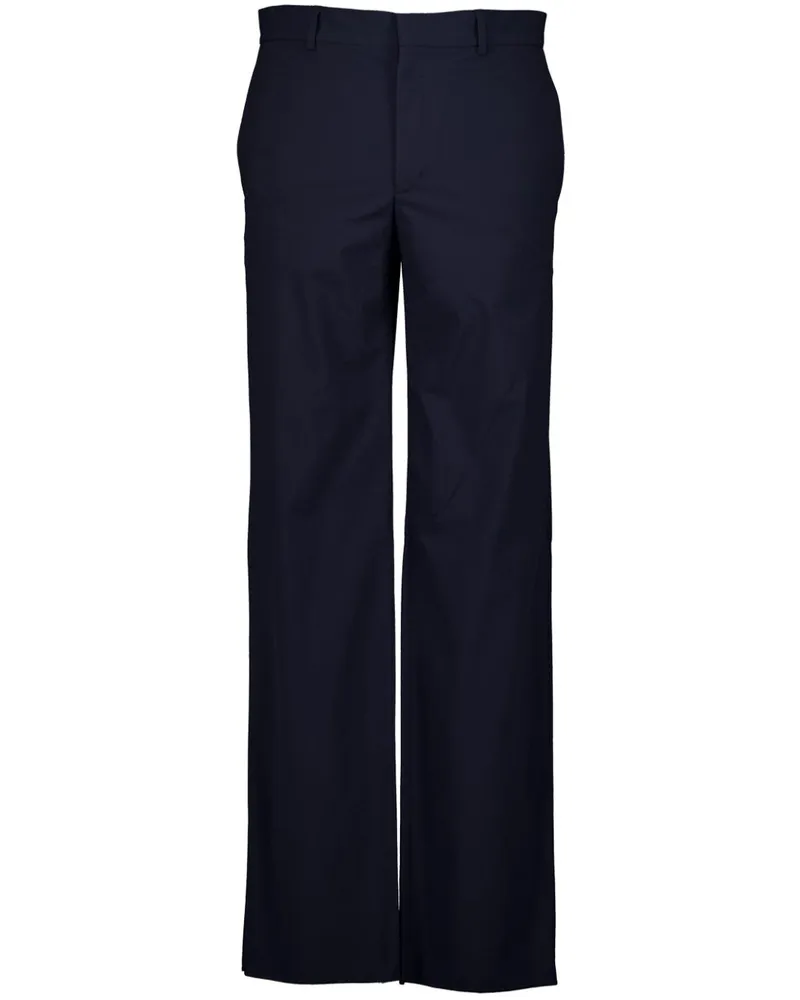 Givenchy Klassische Twill-Hose - Blau Blau