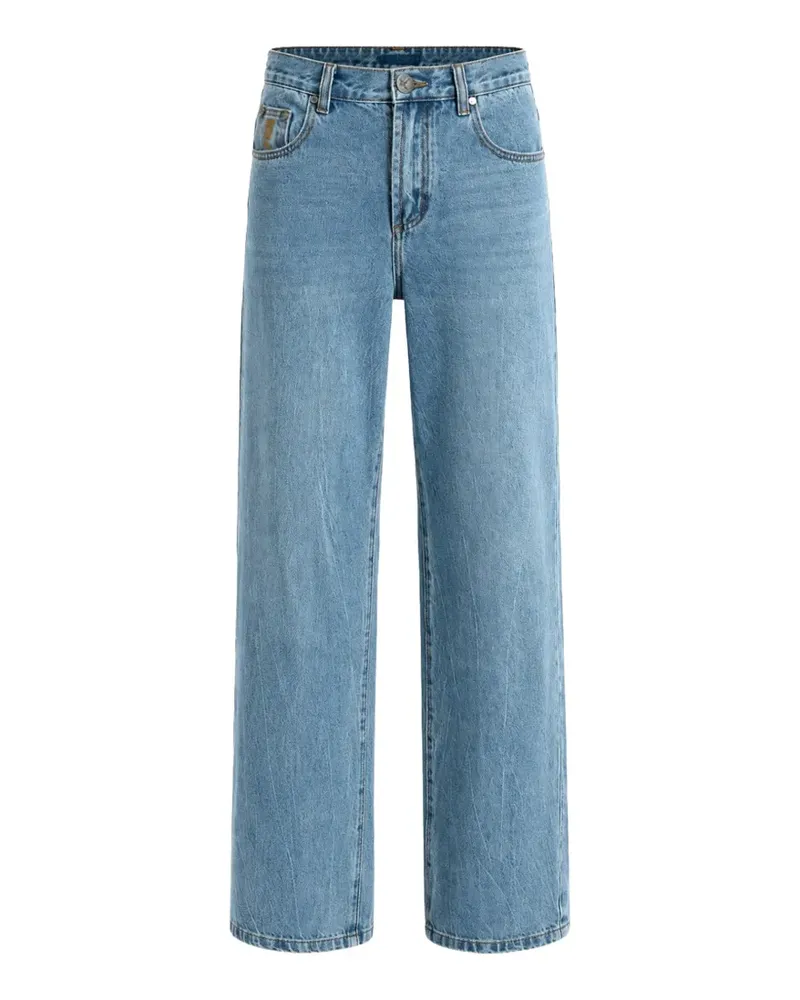 One Teaspoon Baxters Wide-Leg-Jeans - Blau Blau