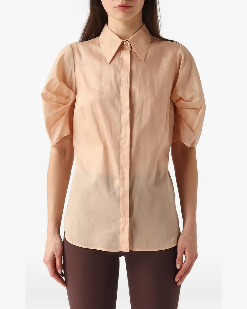 Elisabetta Franchi Rückenfreies Hemd - Nude Nude