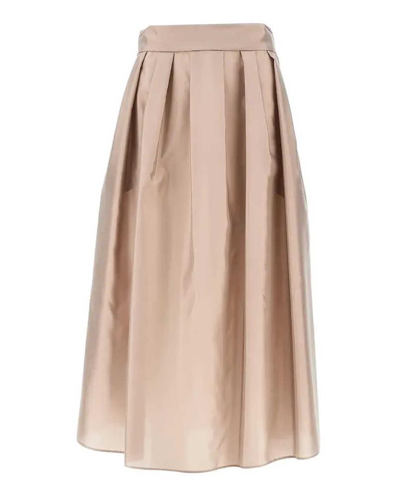 Max Mara pleated midi skirt - Rosa Rosa