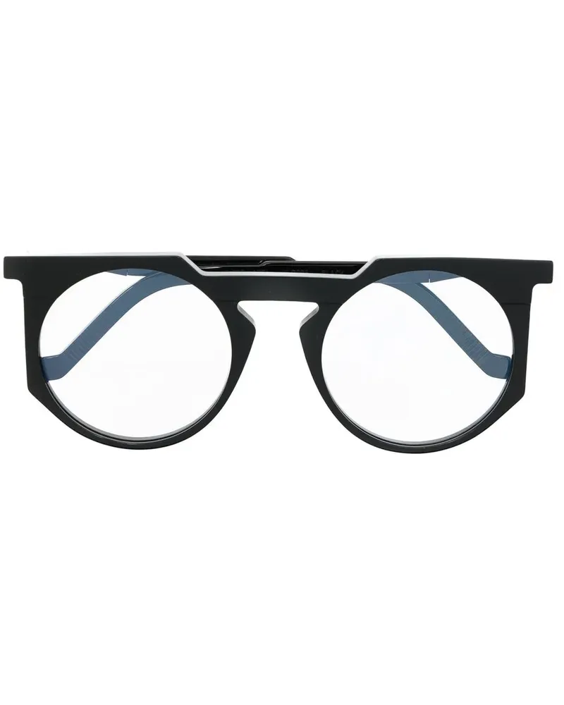 VAVA EYEWEAR Brille mit rundem Gestell - Schwarz Schwarz