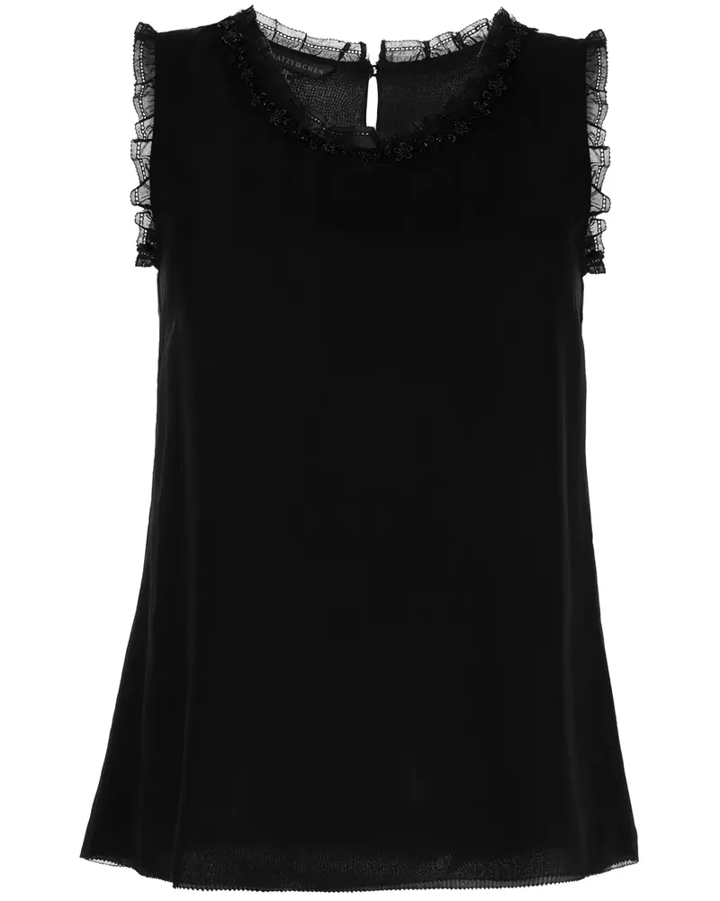 SHIATZY CHEN Verzierte Bluse - Schwarz Schwarz