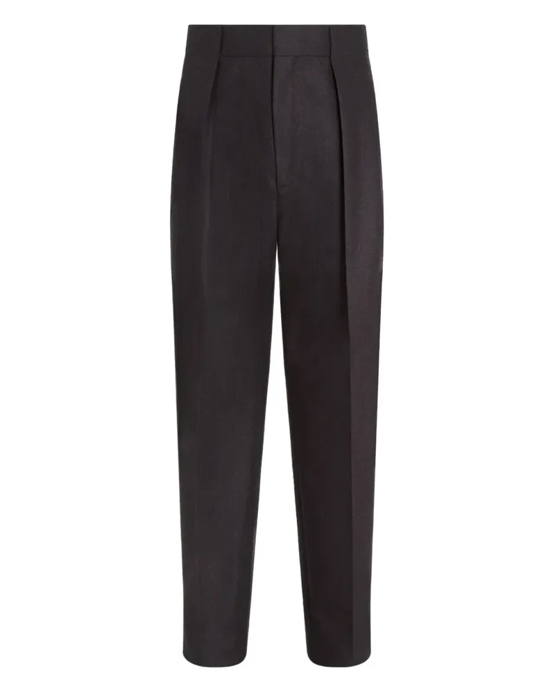 Ermenegildo Zegna Hose mit Bundfalten - Braun Braun