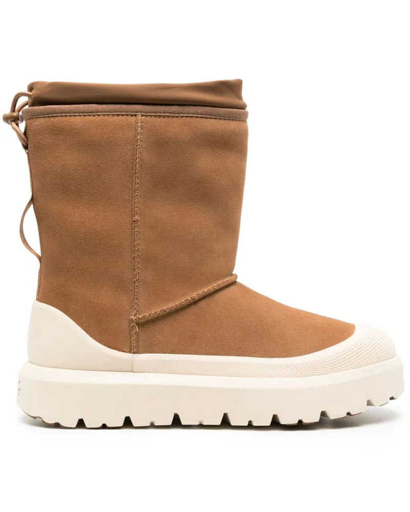 UGG Classic Short Weather Hybrid Wildlederstiefel - Braun Braun