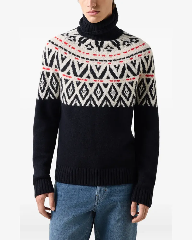 Bogner Pullover mit Rollkragen - Blau Blau